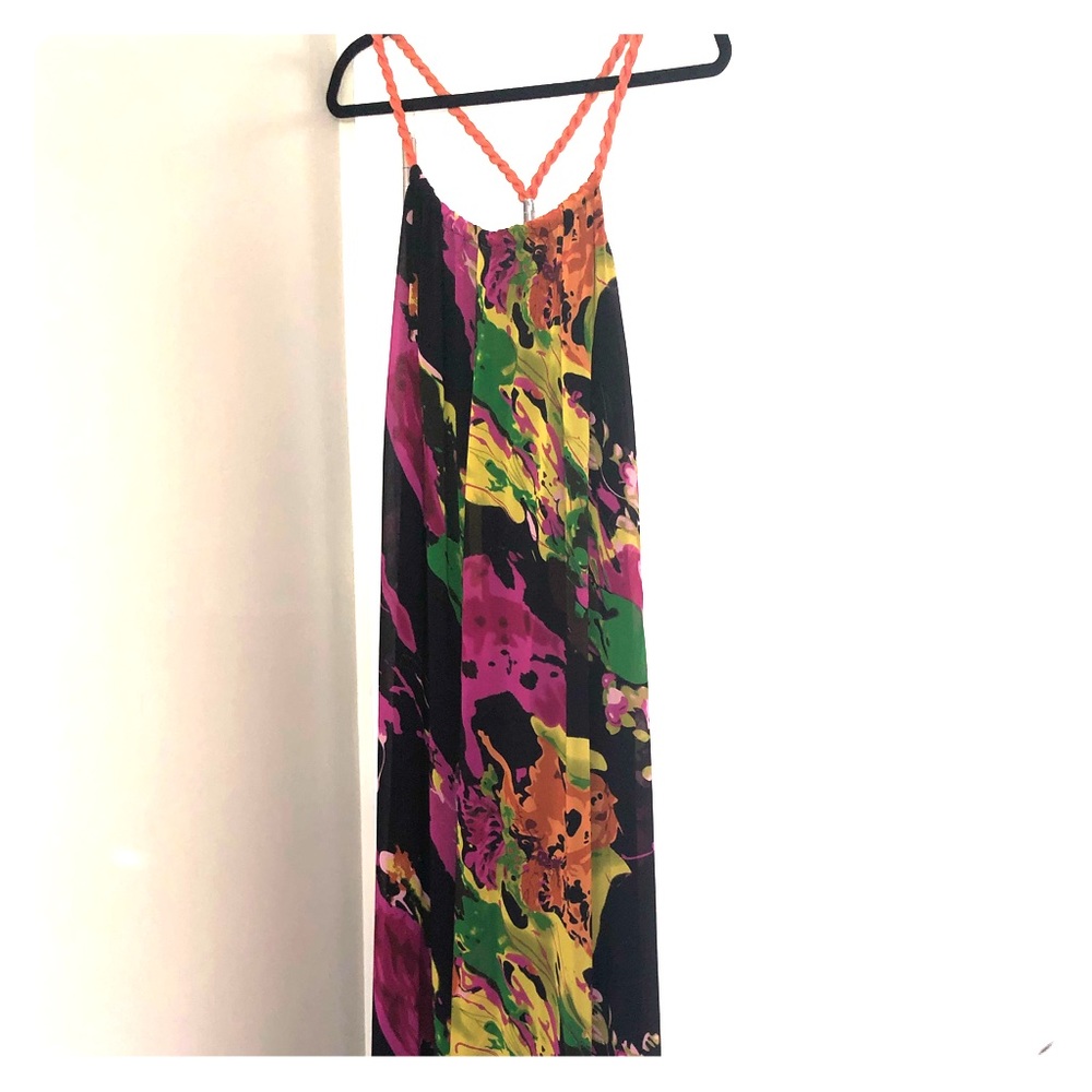 100% silk Grecian style maxi